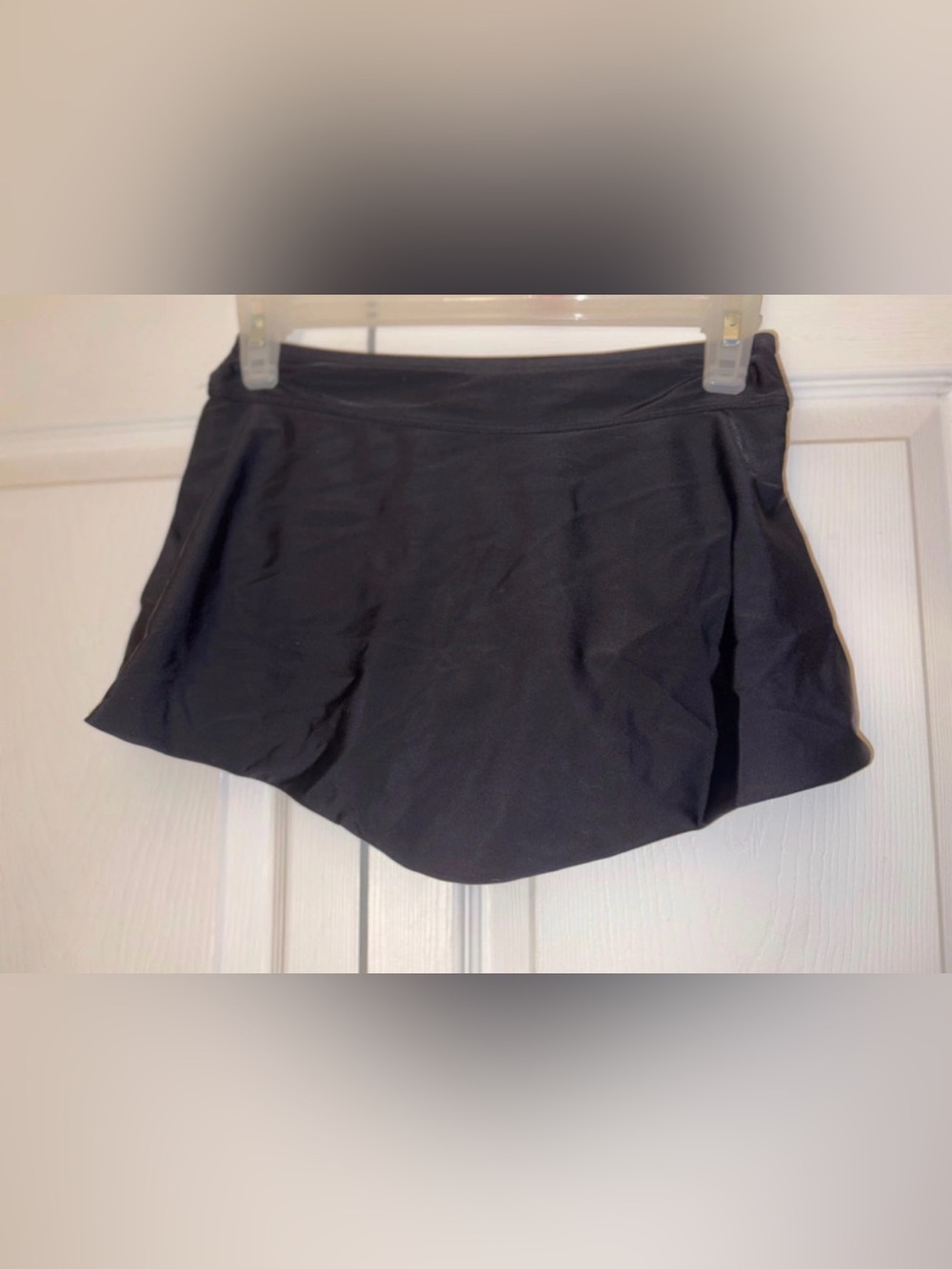 Classic Black Women's BATHING SUIT Skirt - Lightweight Everyday Skirt